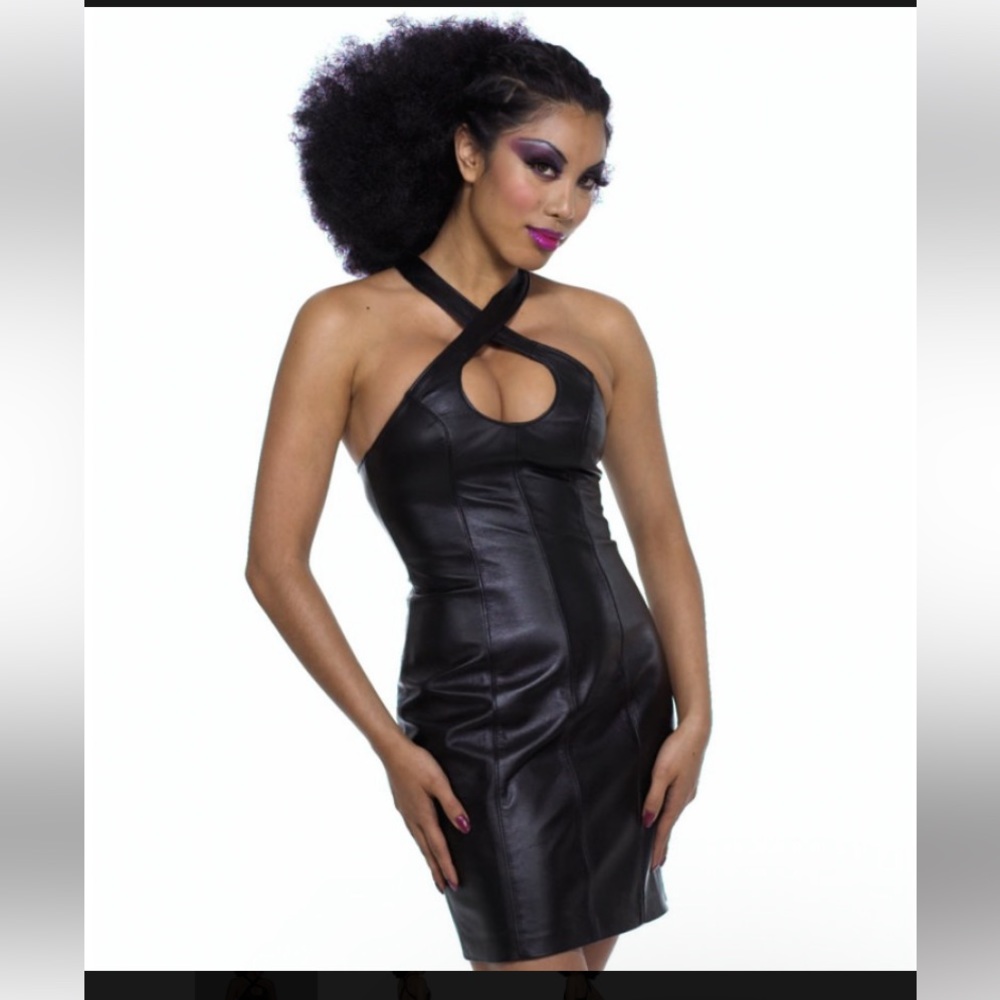 North Bound Leather Dress